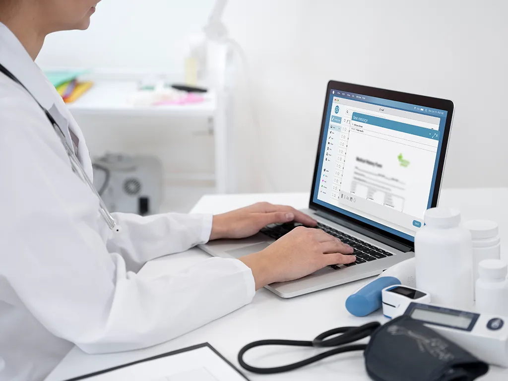 What are the five components of the Electronic Medical Record?