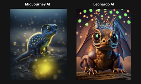 Midjourney vs Leonardo AI Same Prompt Different Results