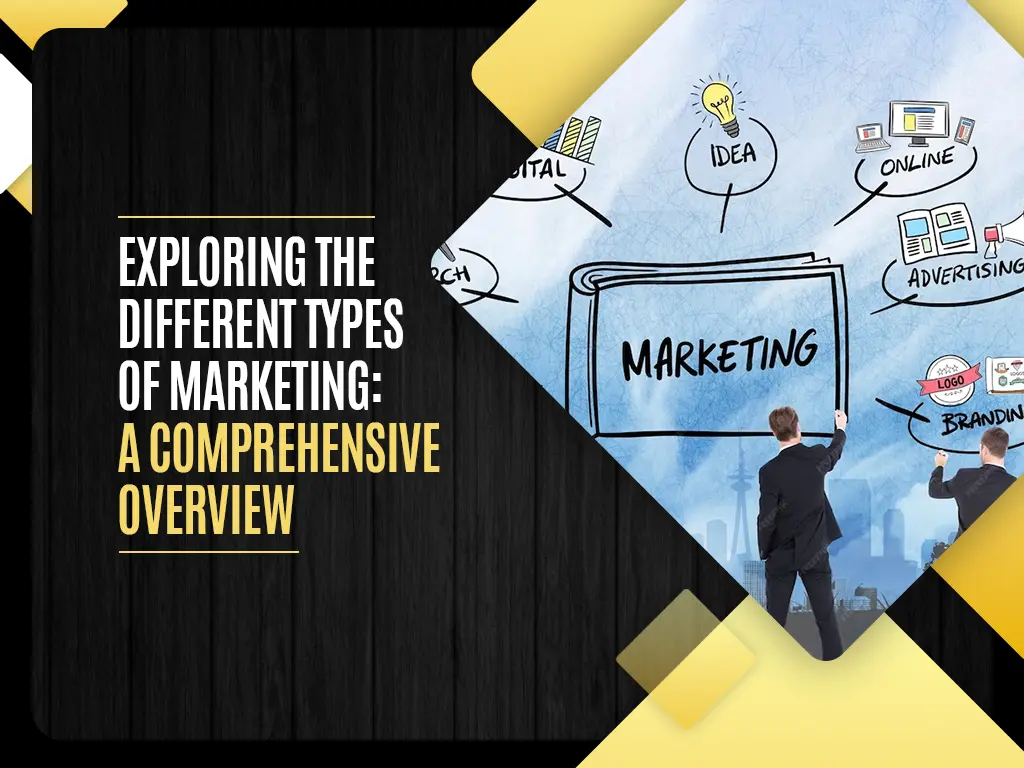 Exploring the Different Types of Marketing: A Comprehensive Overview