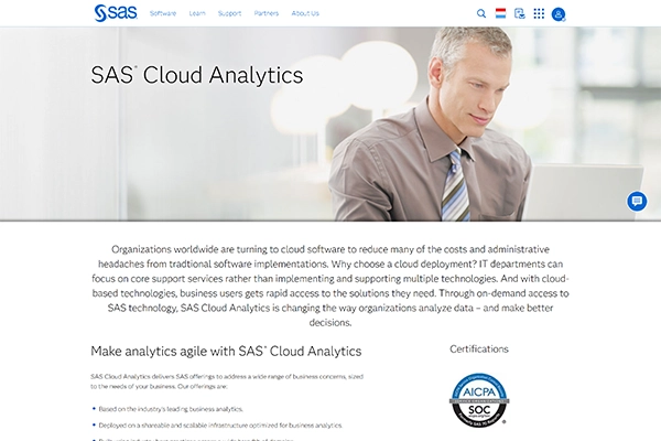 SAS Cloud Analytics