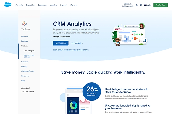 Salesforce CRM Analytics