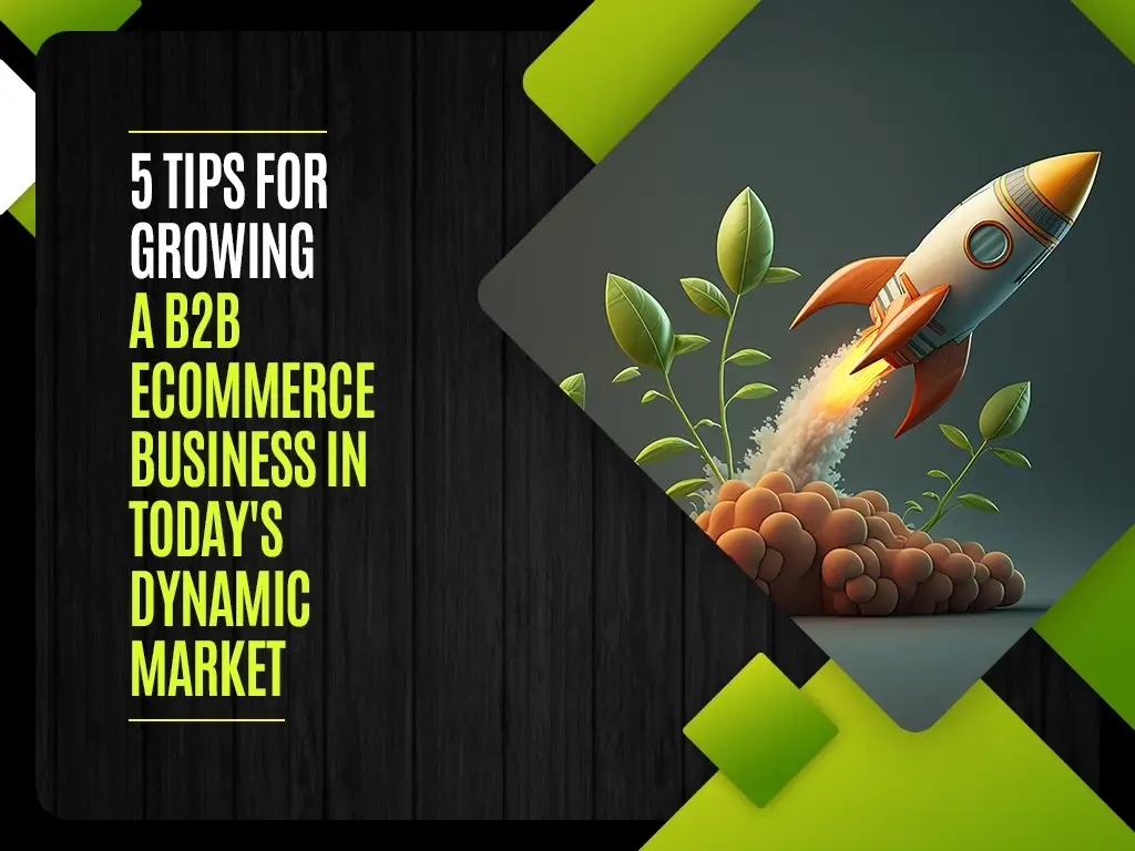 5 Tips for Growing a B2B eCommerce Business in Today's Dynamic Market