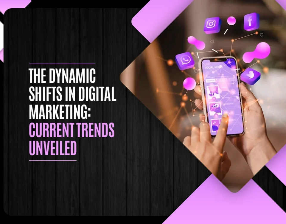 The Dynamic Shifts in Digital Marketing - Current Trends Unveiled