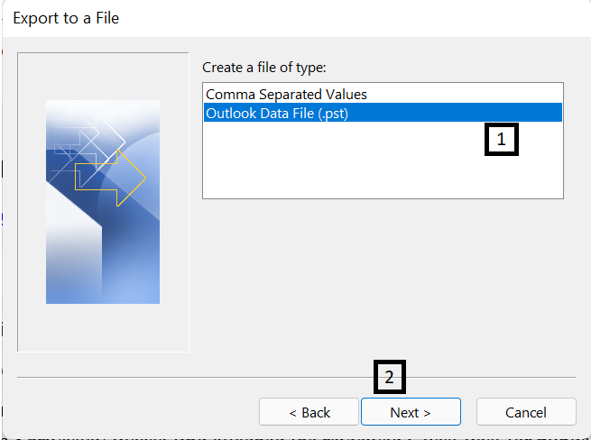 Outlook Data Files