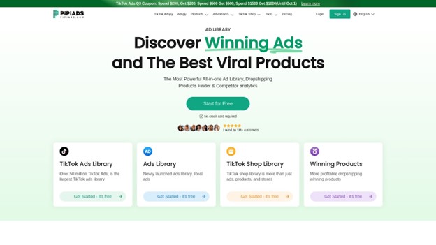 Discover Pipiads: #1 TikTok Ad Library Review 2025