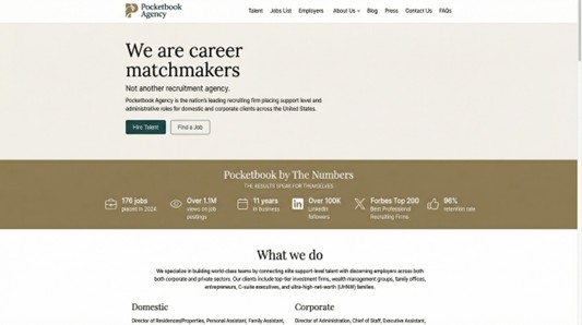 7. Pocketbook Agency founder-level intuition for hybrid EA and PA roles