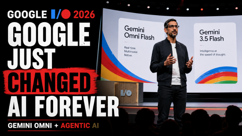 Google Expands AI Ecosystem With Gemini Omni Flash and 100 Key Launches at I/O 2026