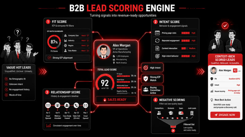 Lead Scoring That Sales Actually Trusts illustration