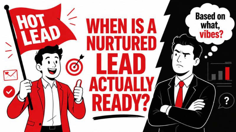Sales and Marketing Handoff: When Is a Nurtured Lead Ready?